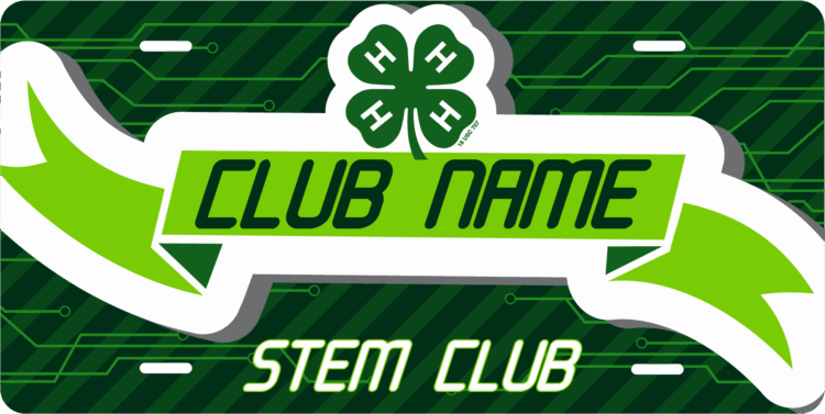 4-h license plate