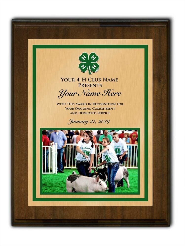 4-h plaque