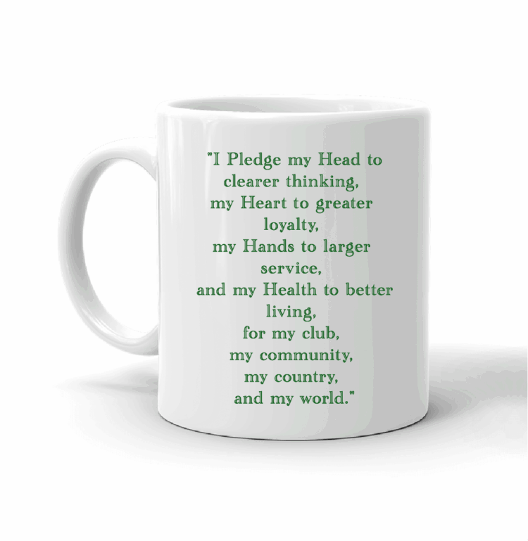 4-h coffee mug