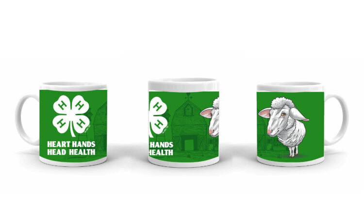 4-H Coffee Mug - 4-H Club sheep