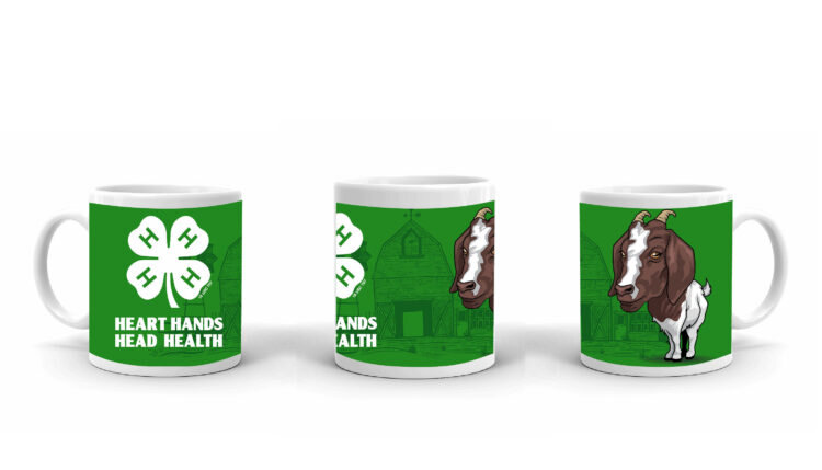 4-H Coffee Mug - 4-H Club goat
