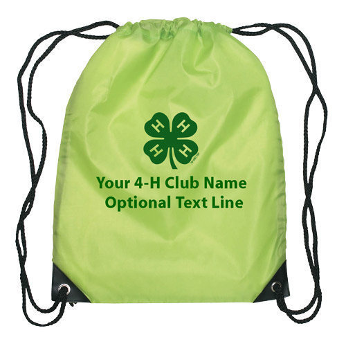 4-h drawstring bag