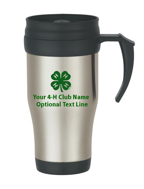 4-h steel mug