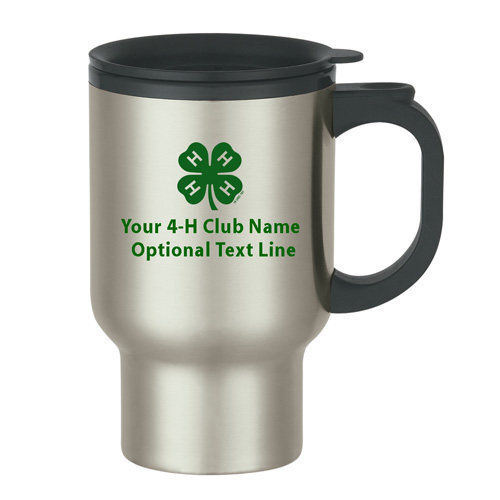 4-h steel mug