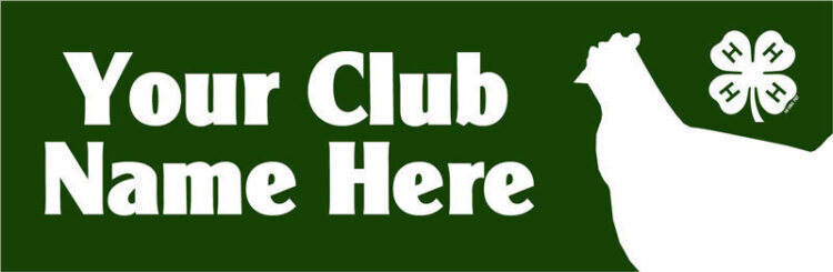 4-h bumper sticker -