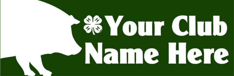 4-h bumper sticker -