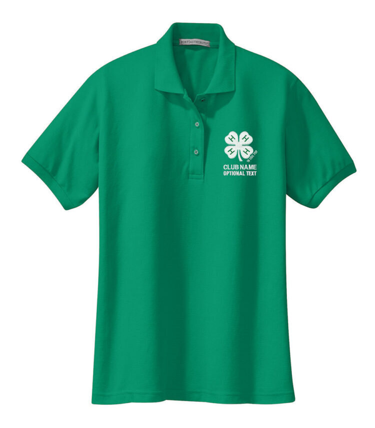 4-h logo polo