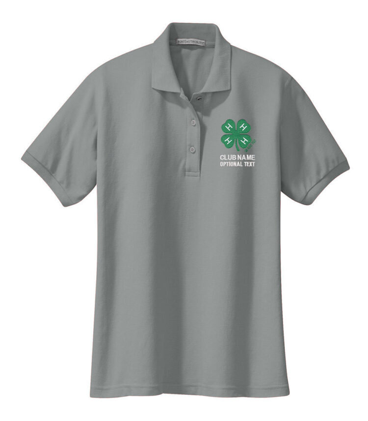 4-h logo polo