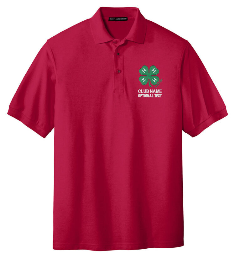 4-h logo polo