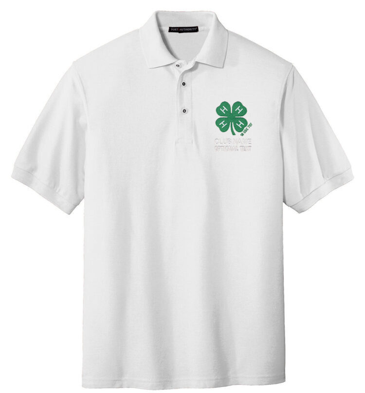 4-h logo polo
