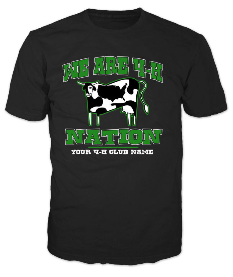 4-h graphic tee