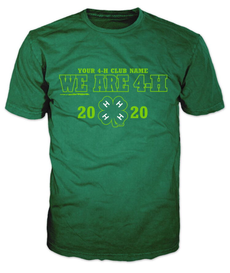 4-h graphic tee