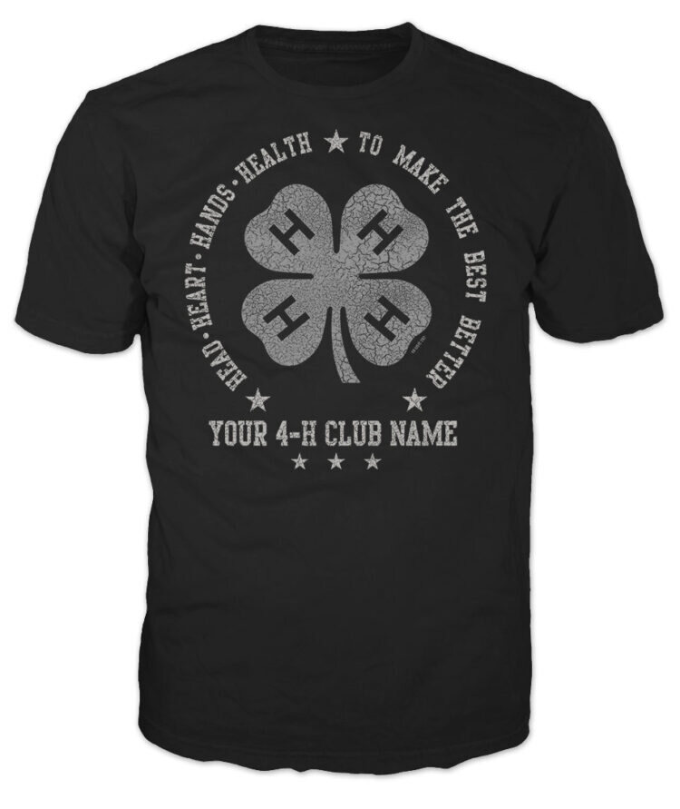 4-h graphic tee