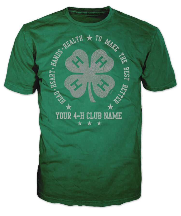 4-h graphic tee