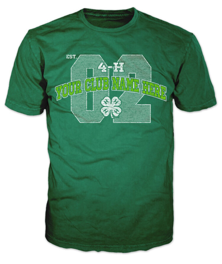 4-h graphic tee