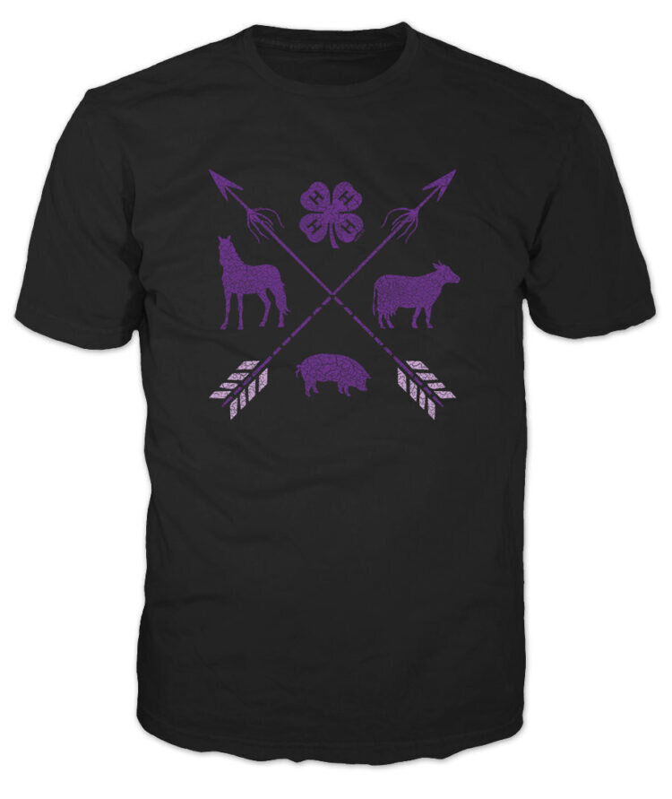 4-h graphic tee