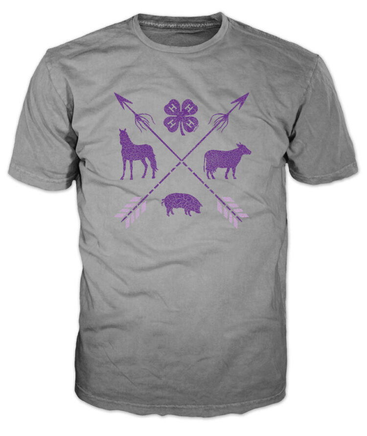 4-h graphic tee