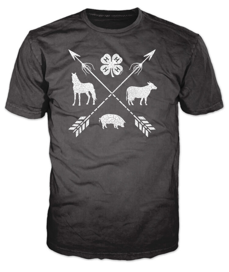 4-h graphic tee