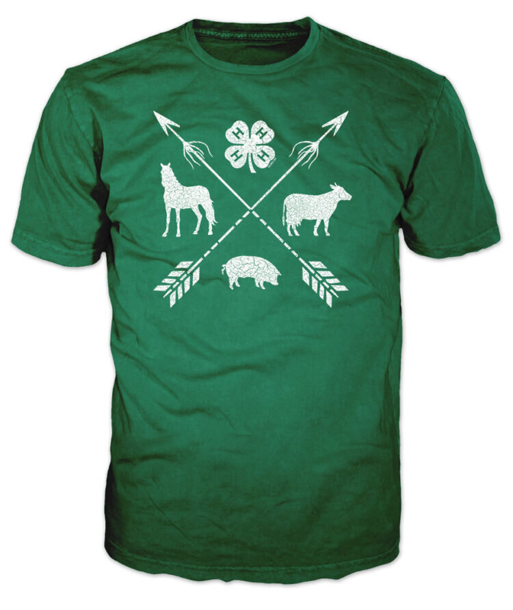4-h graphic tee