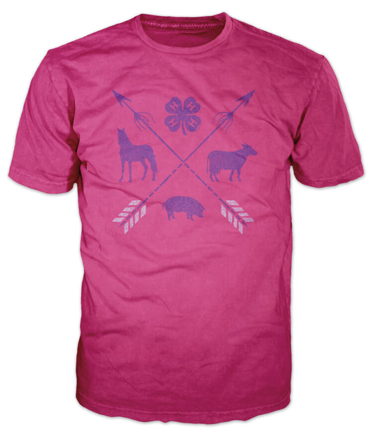 4-h graphic tee