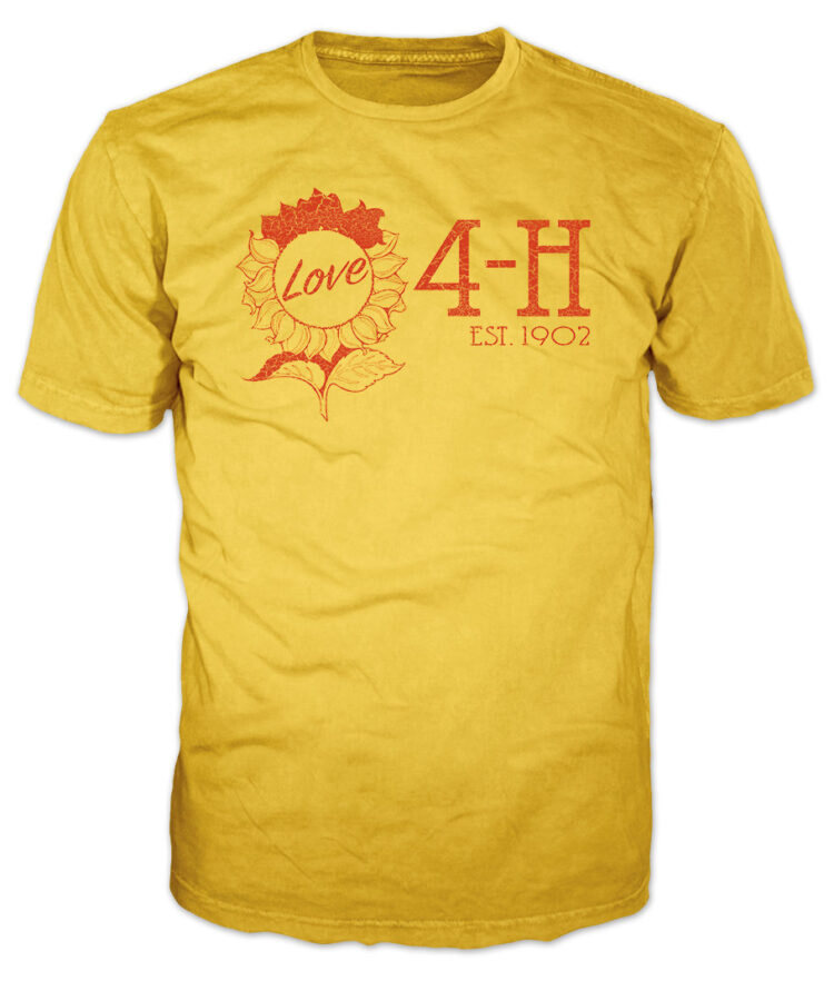 4-h graphic tee