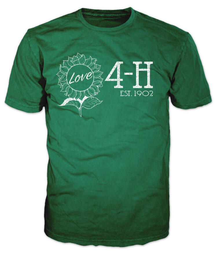 4-h graphic tee