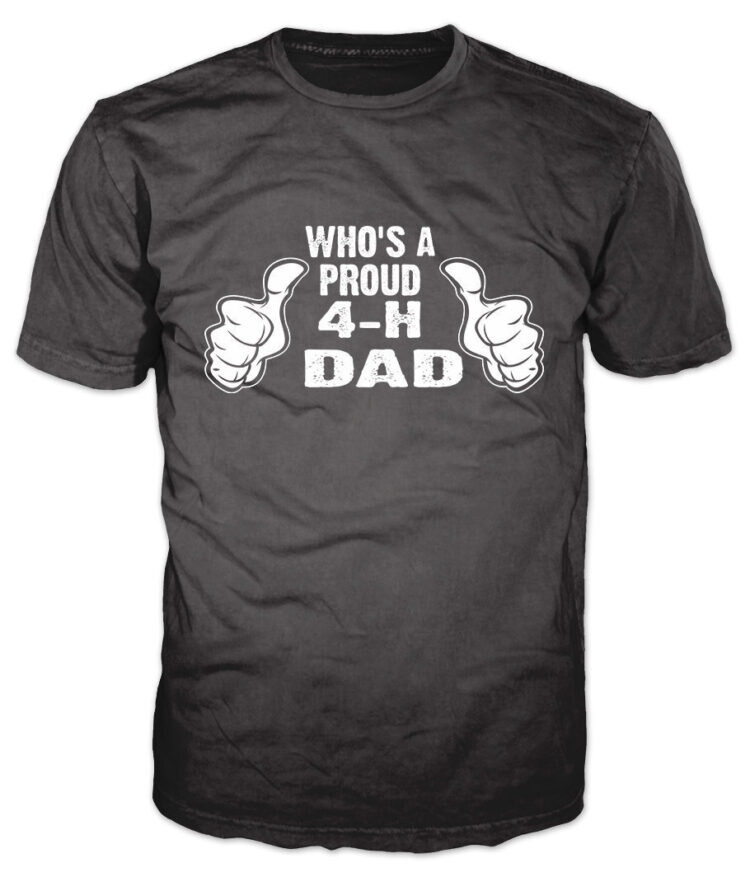 4-h graphic tee - 4-h dad