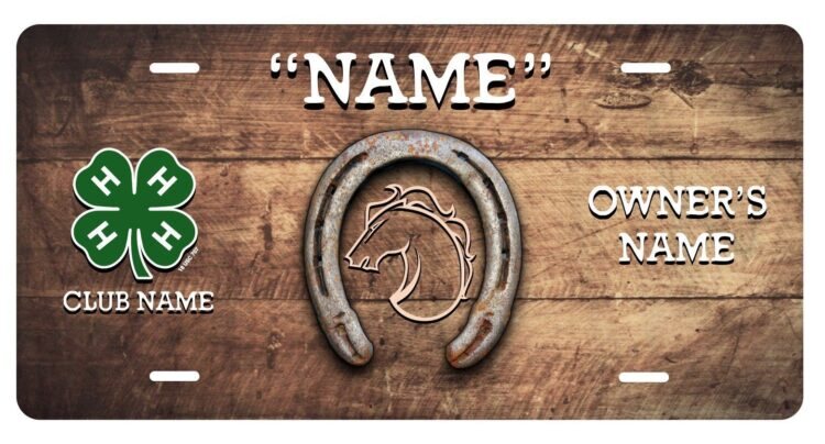 4-H Stall Tag - horse