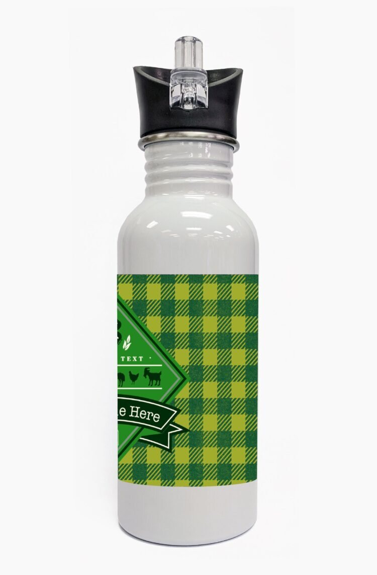 4-h water bottle steel
