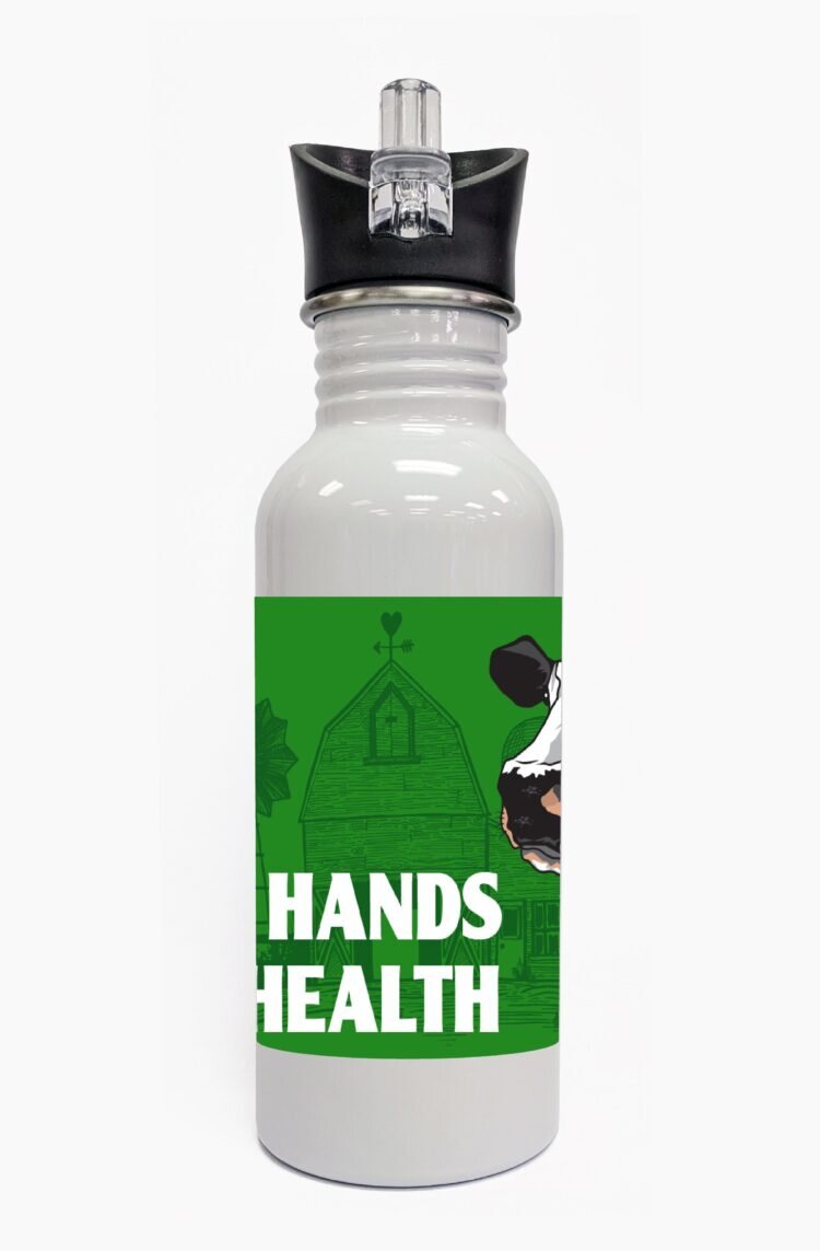 4-h water bottle steel