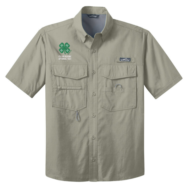 4-h logo fishing shirt