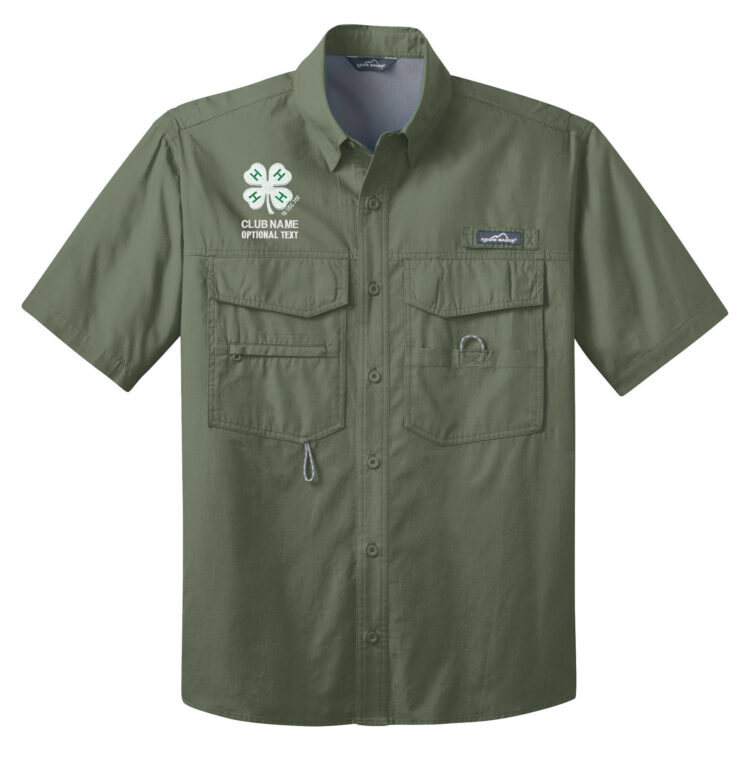4-h logo fishing shirt