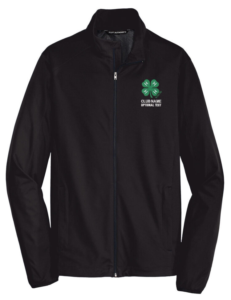4-h logo fleece jacket