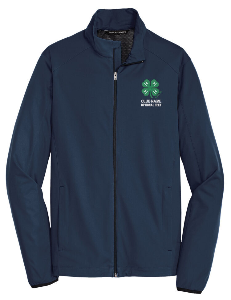 4-h logo fleece jacket