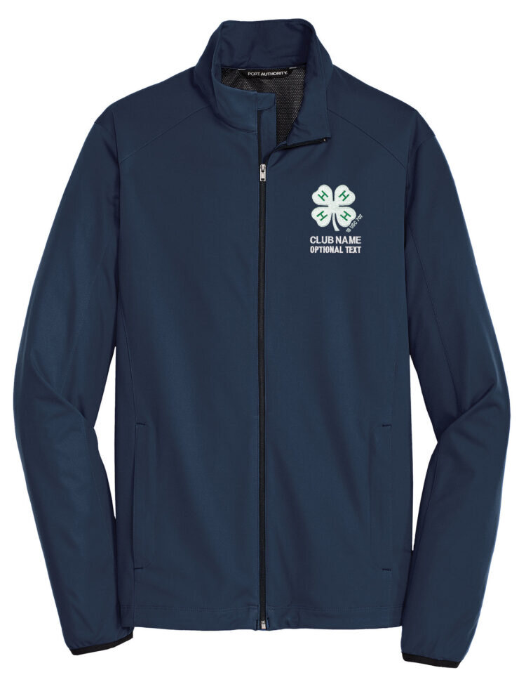 4-h logo fleece jacket