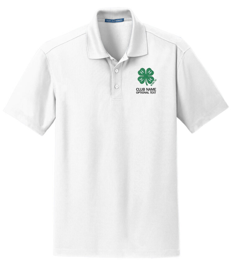 4-H logo polo