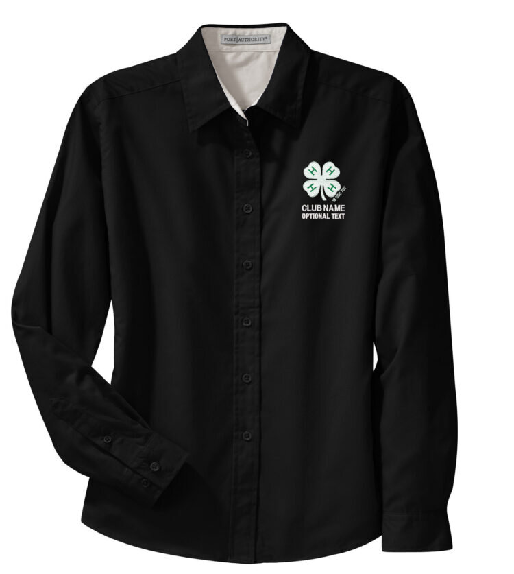 4-h logo dress shirt