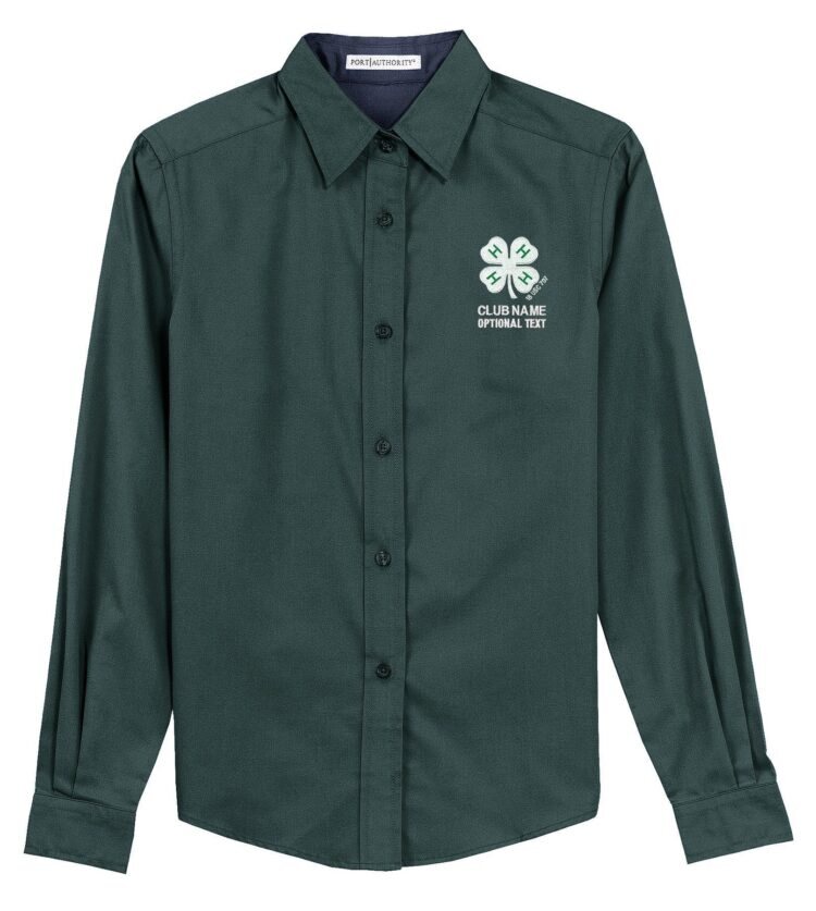 4-h logo dress shirt