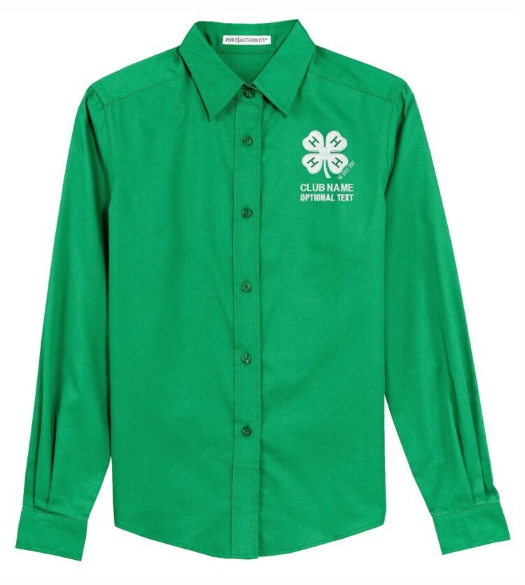 4-h logo dress shirt