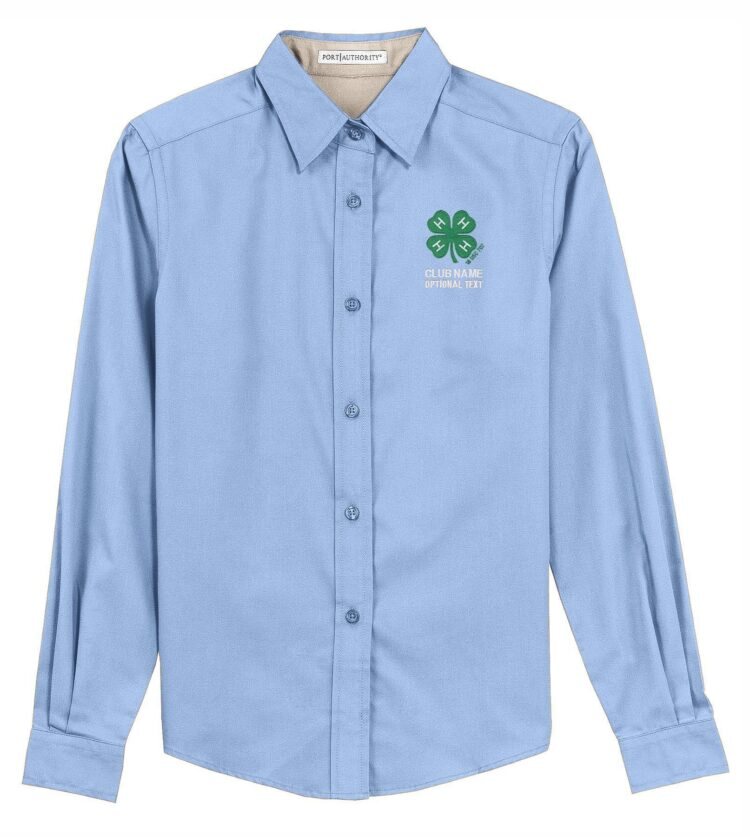4-h logo dress shirt