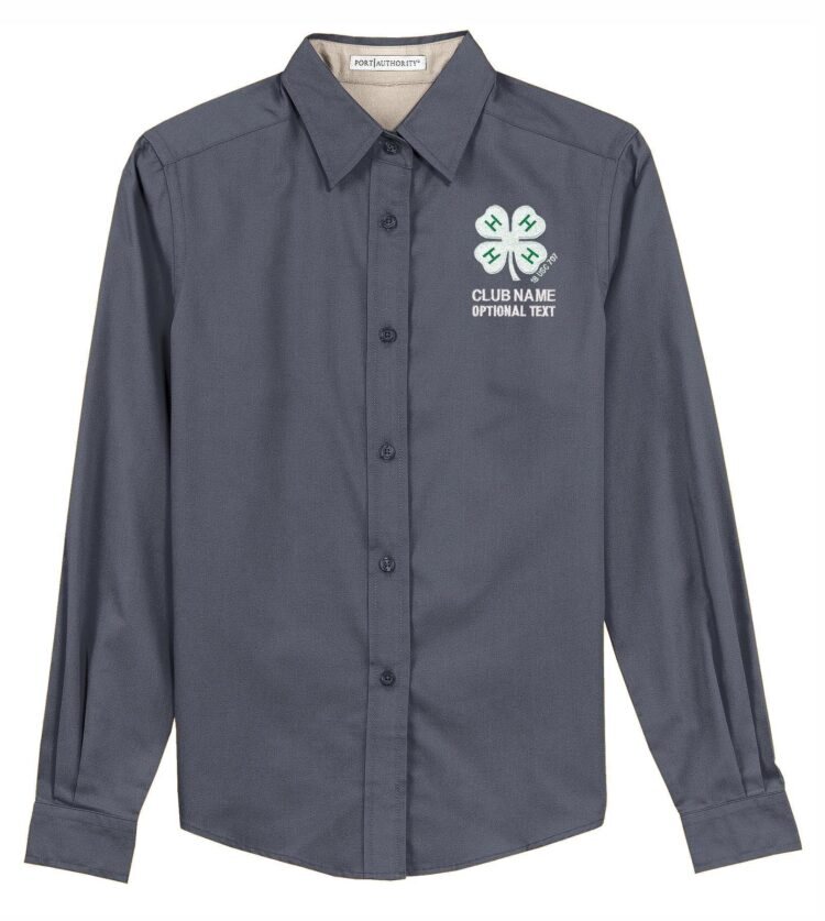 4-h logo dress shirt