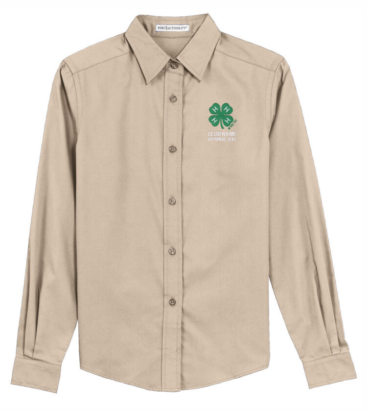 4-h logo dress shirt