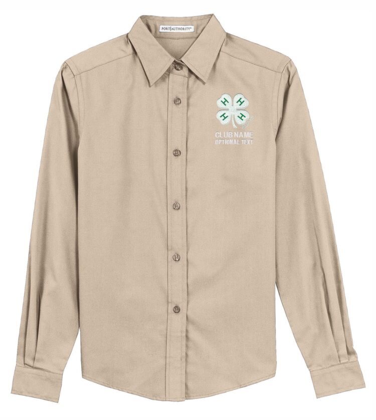 4-h logo dress shirt