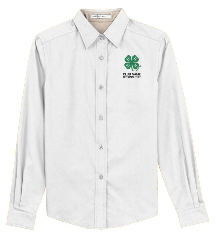 4-H logo dress shirt