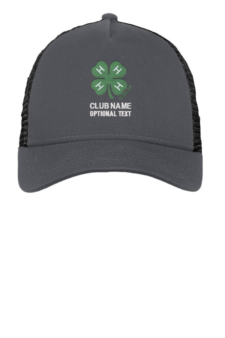 4-h logo ball cap
