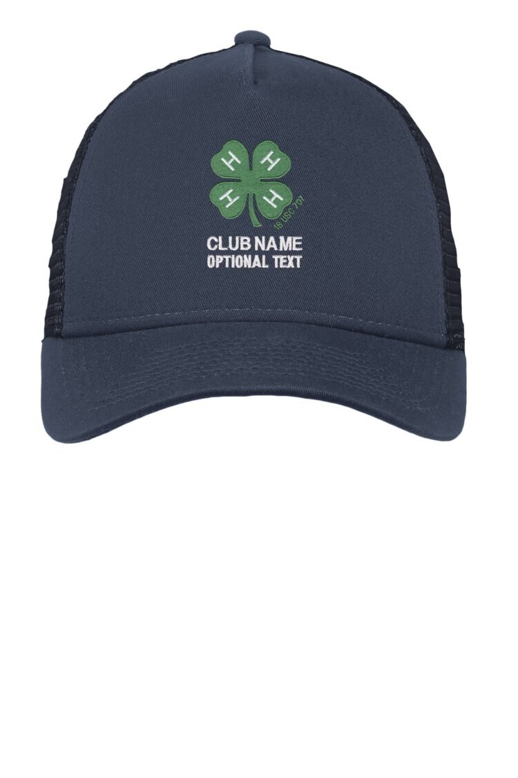4-h logo ball cap