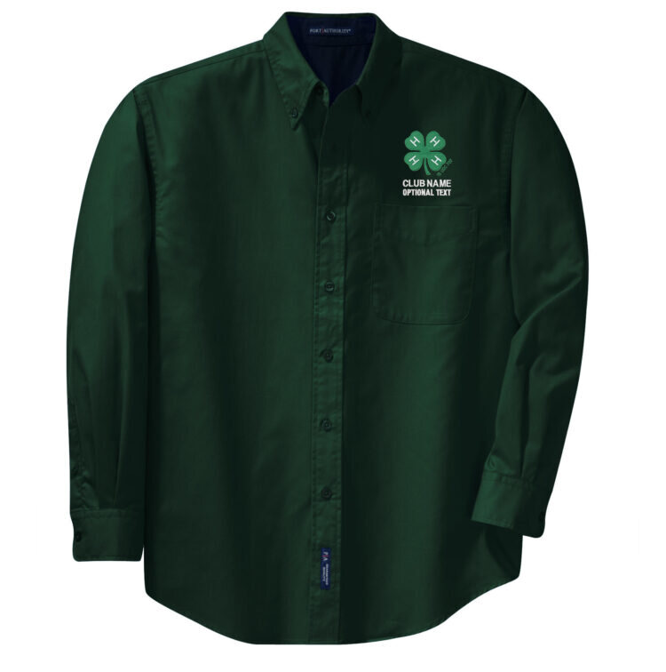 4-h logo dress shirt