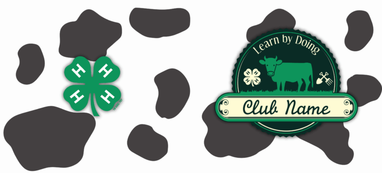 4-H Coffee mug cow