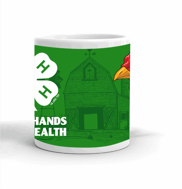 4-H Coffee mug - chicken