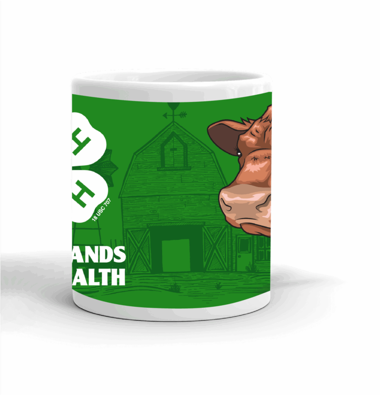4-H Coffee mug - beef cattle